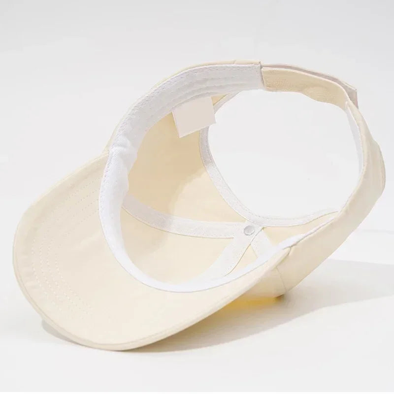 Casquette Japonaise À Queue De Cheval Beige