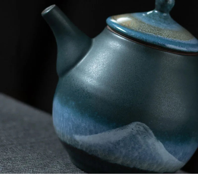 Théière Japonaise Peint à la Main Originale