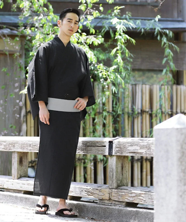 Black Kimono for Men
