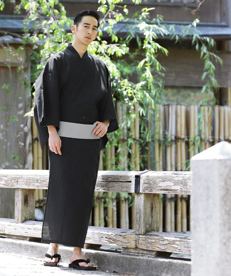 Kimono Homme Noir