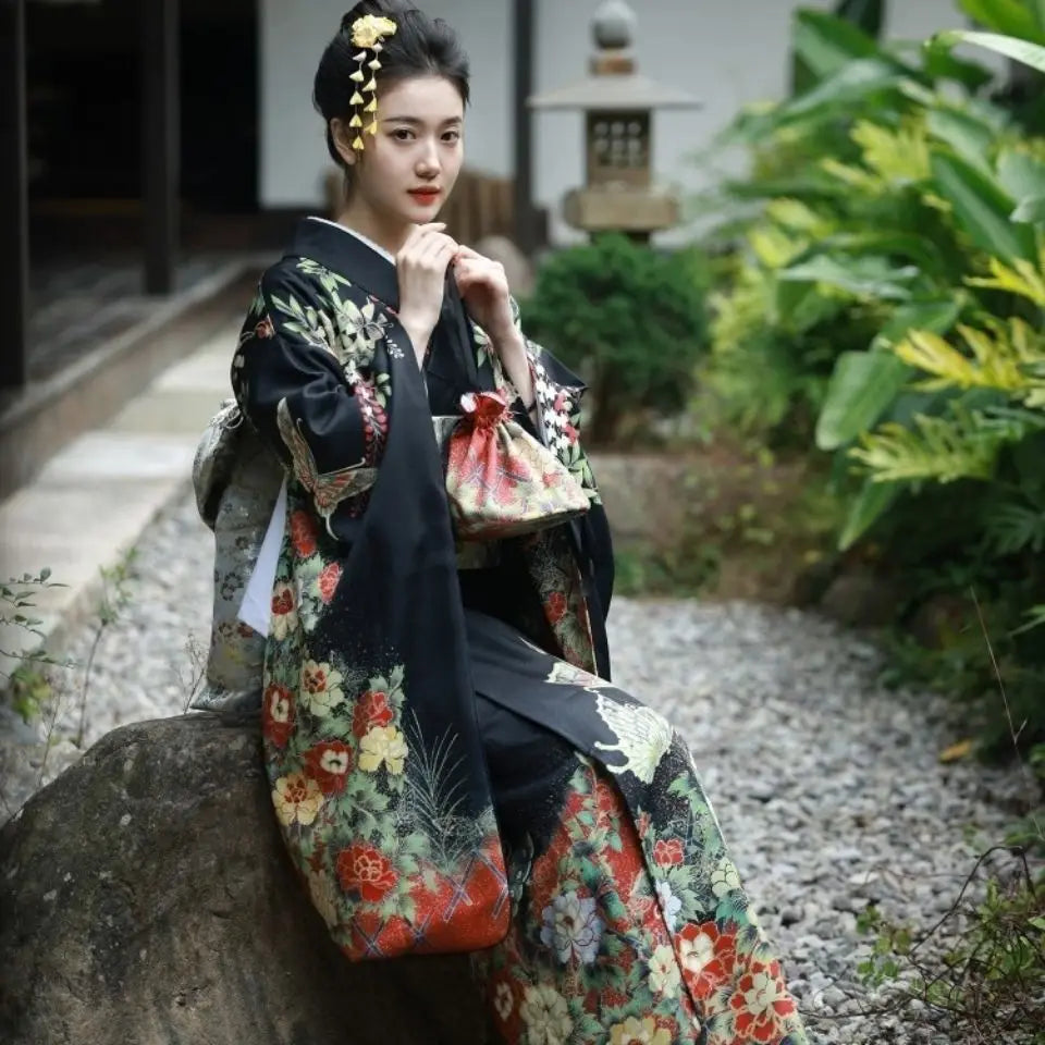 Kimono Geisha Ample