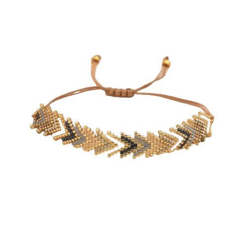 Miyuki-Ziegelstich-Armband 