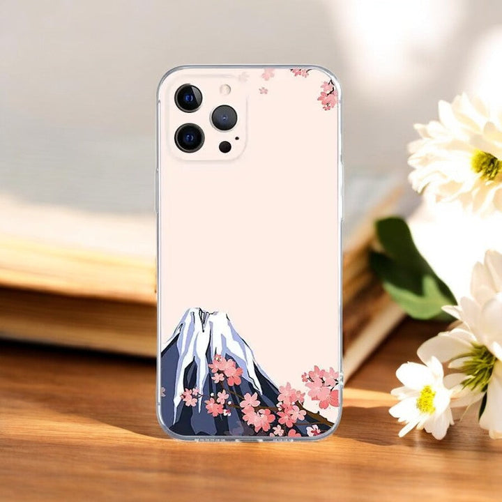 Coque de téléphone Japonaise iPhone Fuji-san