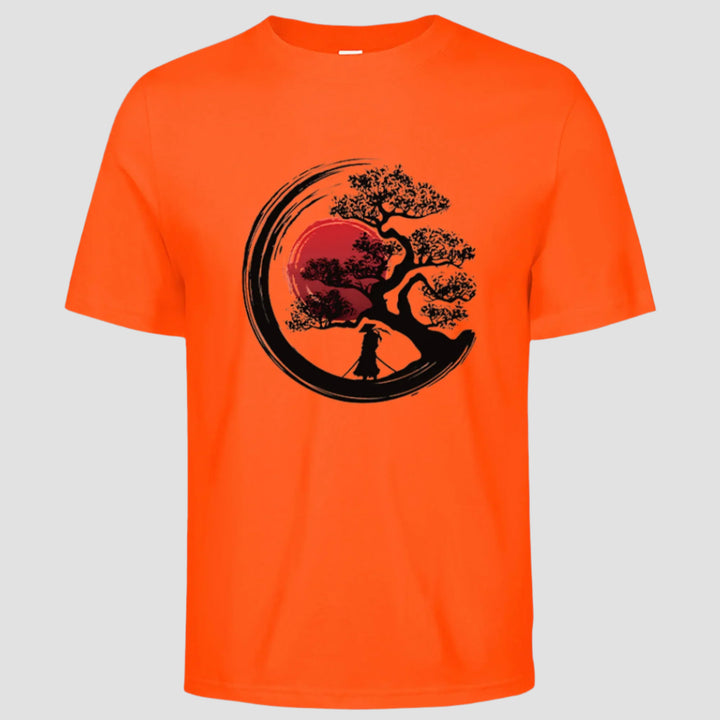 T-shirt Japonais d’Eté Orange