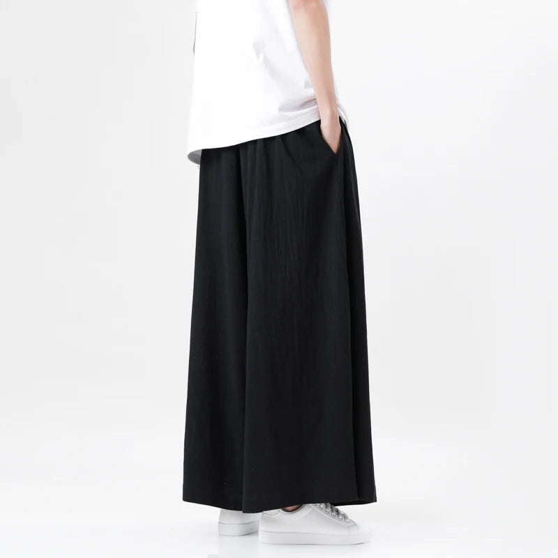 Pantalon Hakama Japonais noir