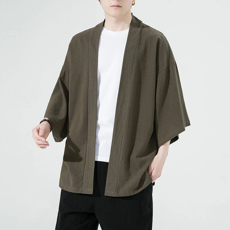 Veste Kimono Noir été