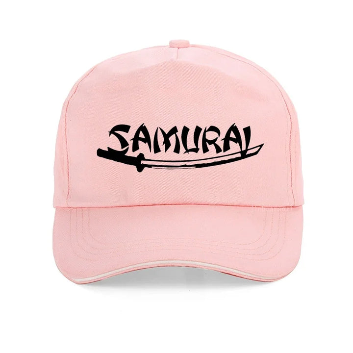 Casquette Japonaise Au Design Épuré Rose