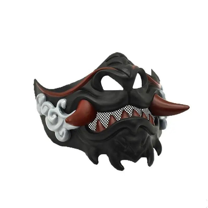 Demi-masque Japonais Diable guerrier

