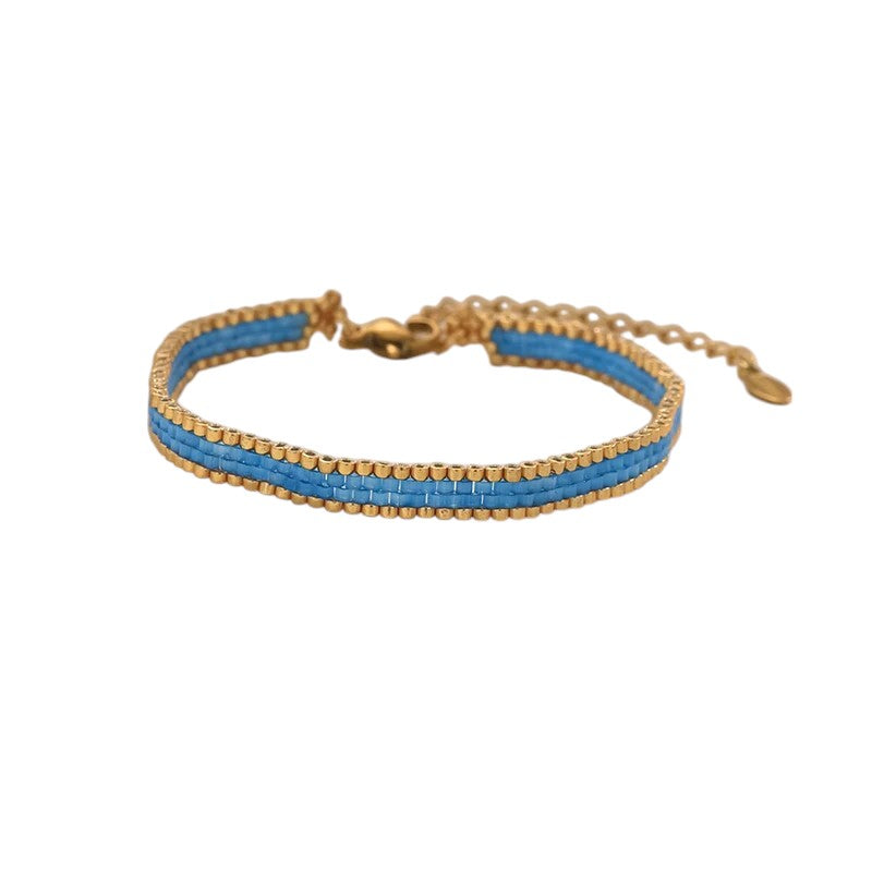 Bracelet Miyuki Tissés Multicouches