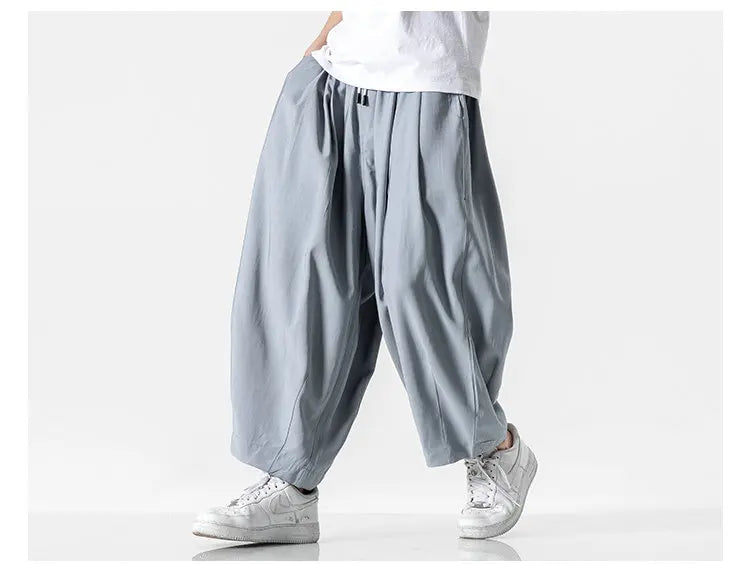 Pantalon Décontracté Japonais Streetwear