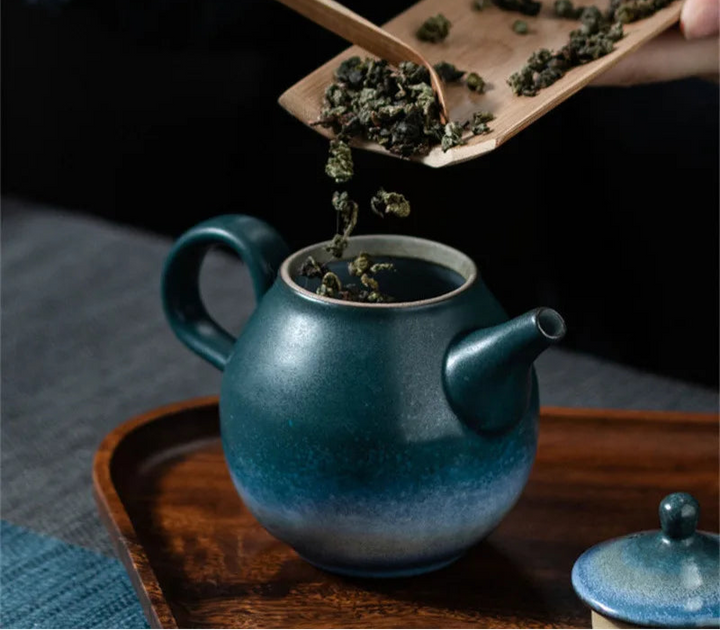 Théière Japonaise Peint à la Main Pratique