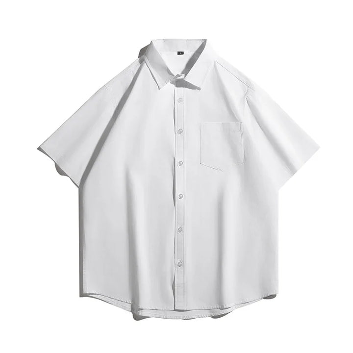 Chemise Japonaise Ample d’Été Blanche