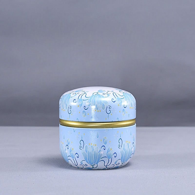 Boîte à Thé Ronde Japonaise