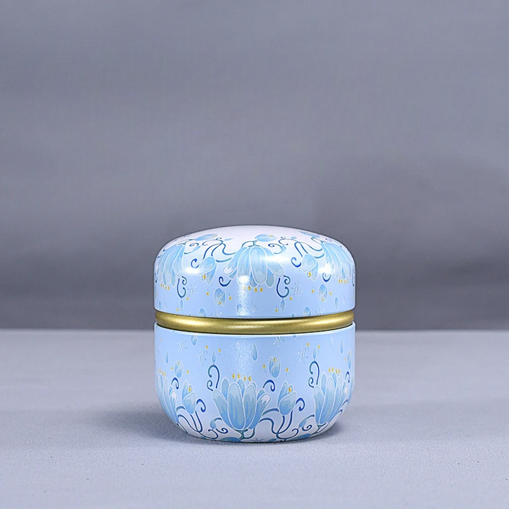 Boîte à Thé Ronde Japonaise