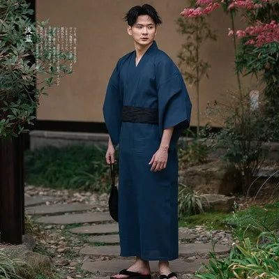 Kimono Bleu Homme