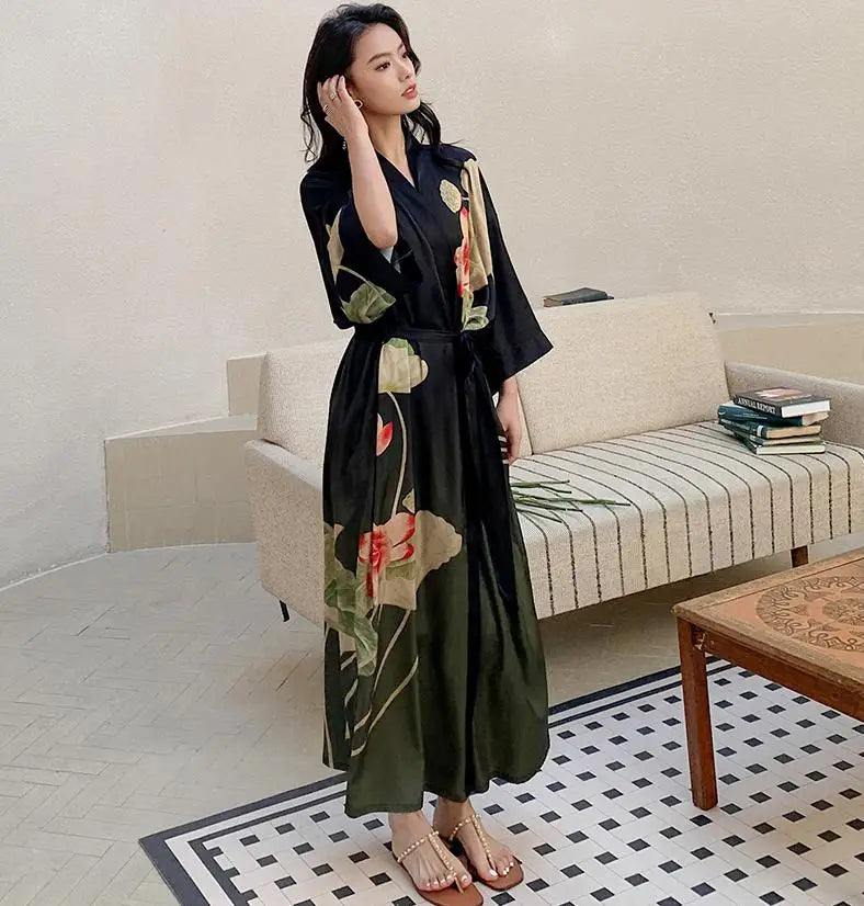 Robe Kimono Longue