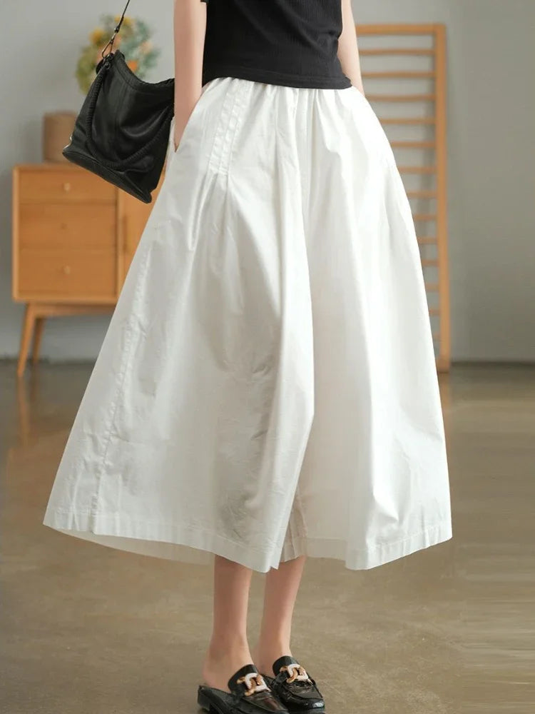 Pantalon Japonais Ample en Coton