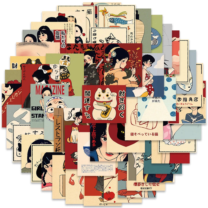 Stickers culture japonais