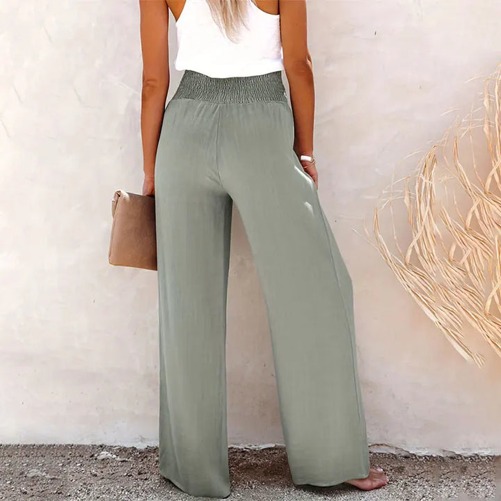 Pantalon pour Femme en Coton dos