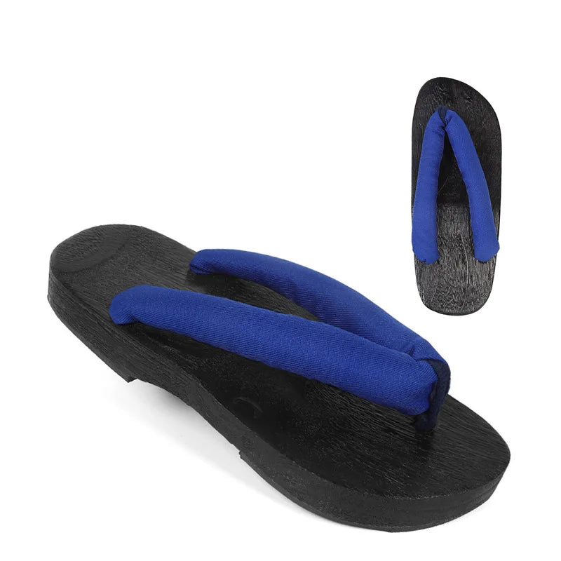 Geta Japonais Estival Bleu