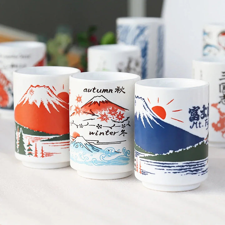 Tasses à thé en céramique japonaise