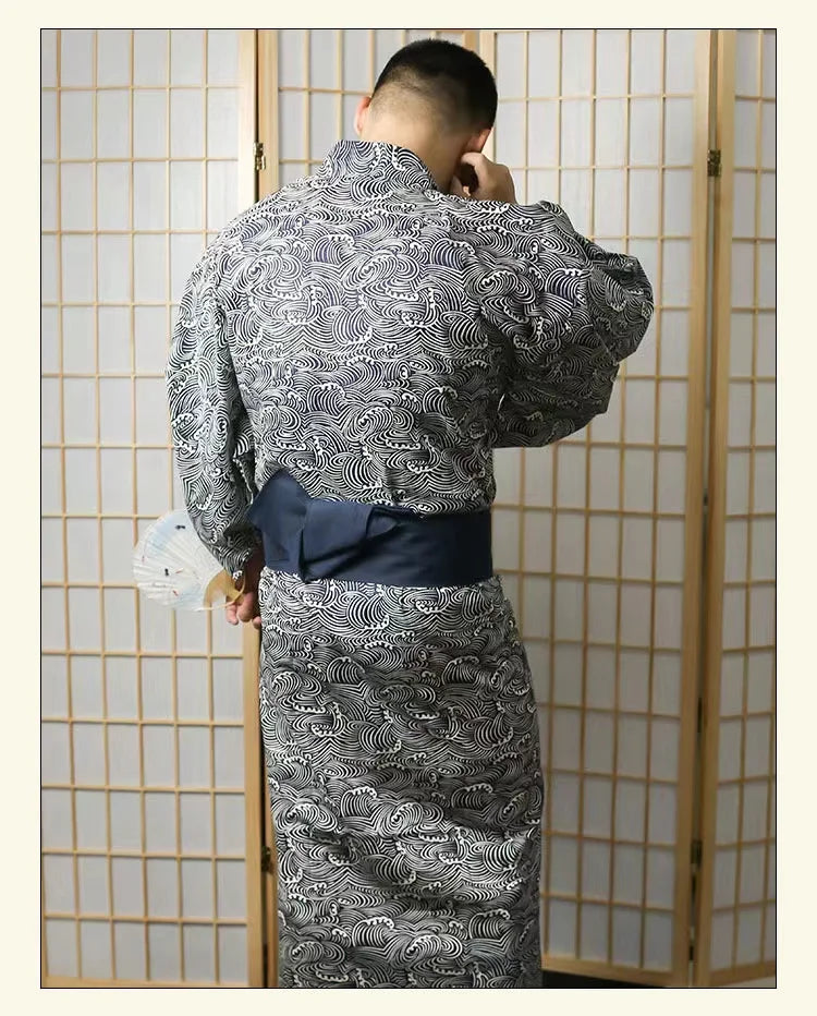 Kimono Homme Vagues Chic