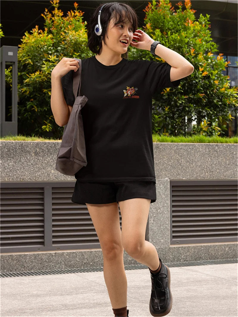 T-shirt japonais Koi streetwear