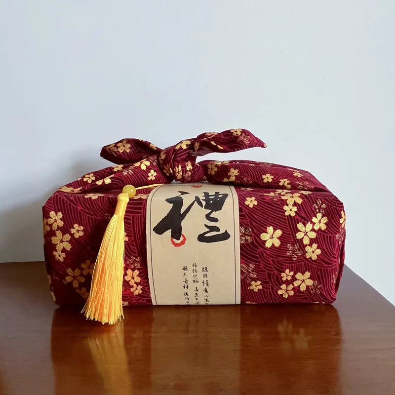 Furoshiki Japonais Traditionnel fleurs