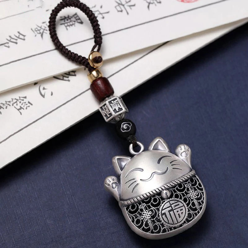 Porte-clef Japonais Vintage Chat