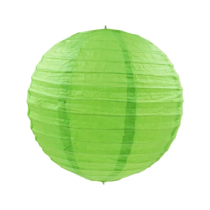 Boule Japonaise en Papier Verte