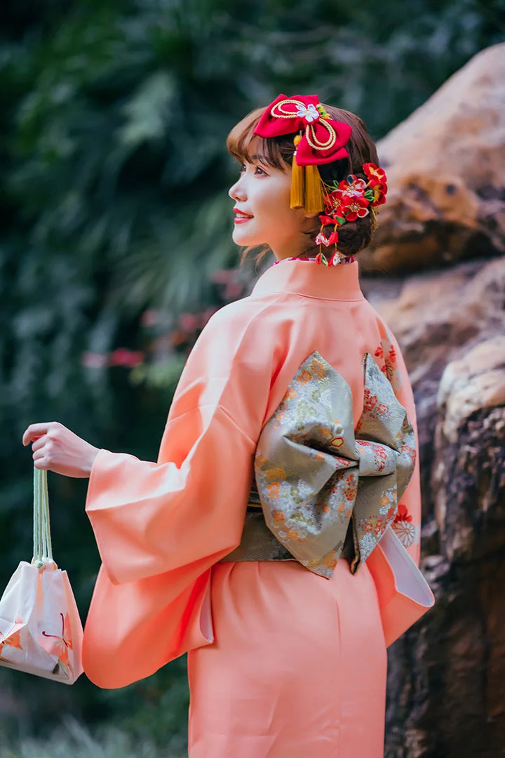 Authentique Kimono Japonais Obi