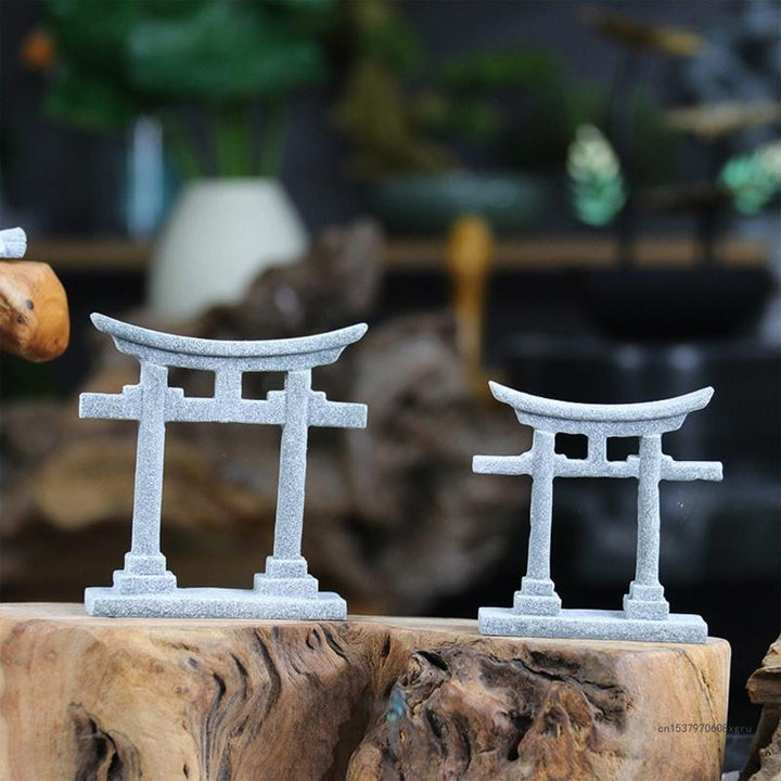 Statue Japonaise pour Aquarium 2