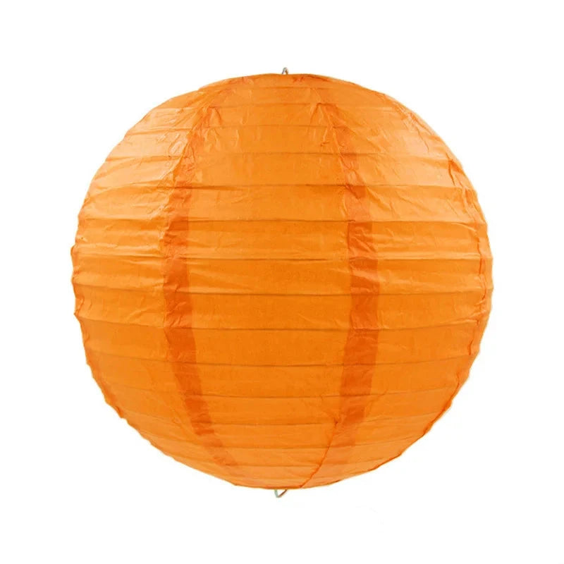 Boule Japonaise en Papier Orange