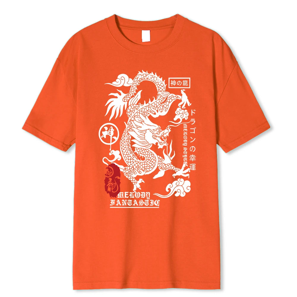 T-shirt Dragon Japonais motifs