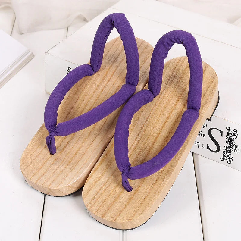 Geta Japonaise Design violet