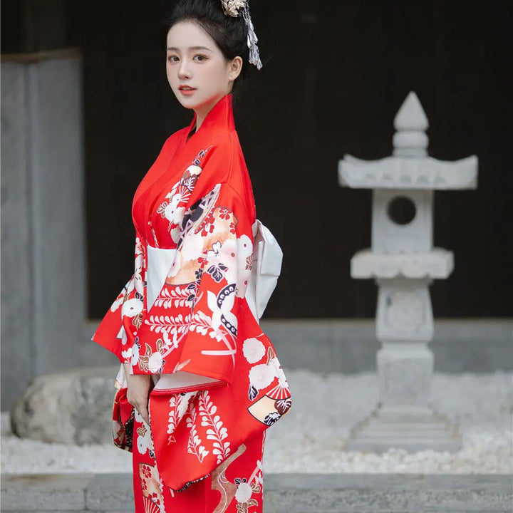 Kimono Femme Vintage Traditionnel