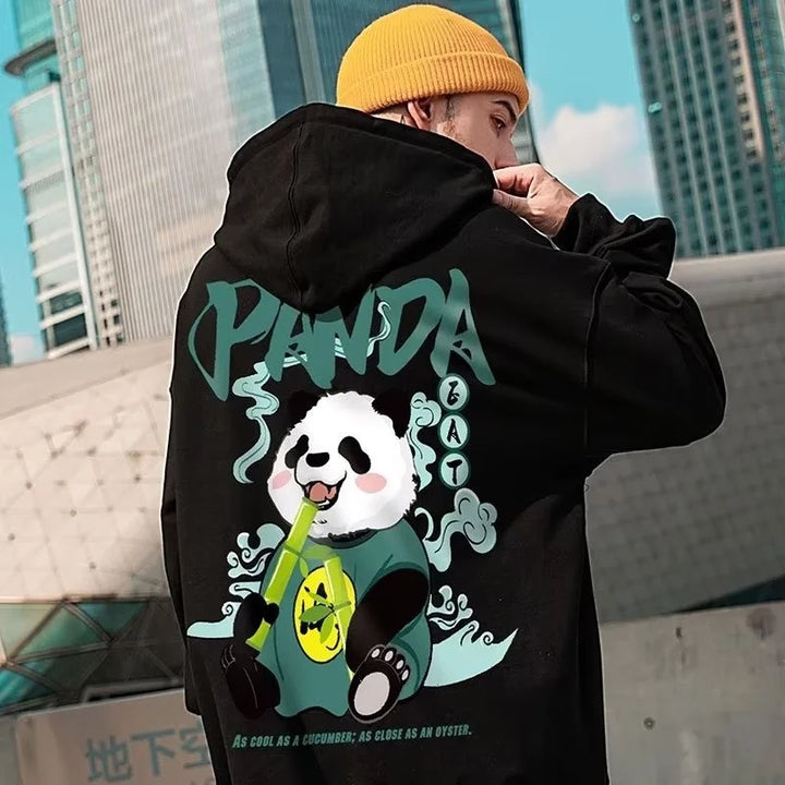 Sweat Capuche Homme Japonais Panda