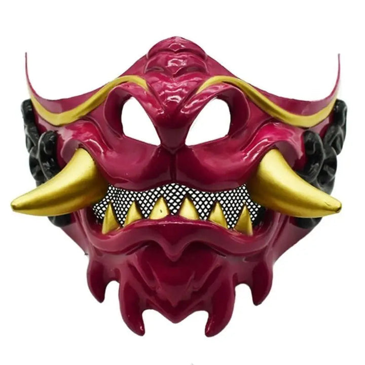 Demi-masque Japonais Diable Oni