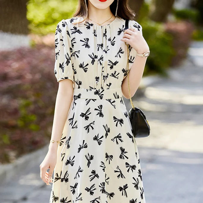 Robe Japonaise Motif Noeuds
