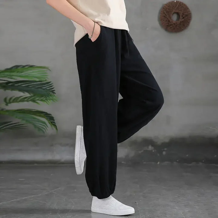 Pantalon Sarouel Vintage Femme