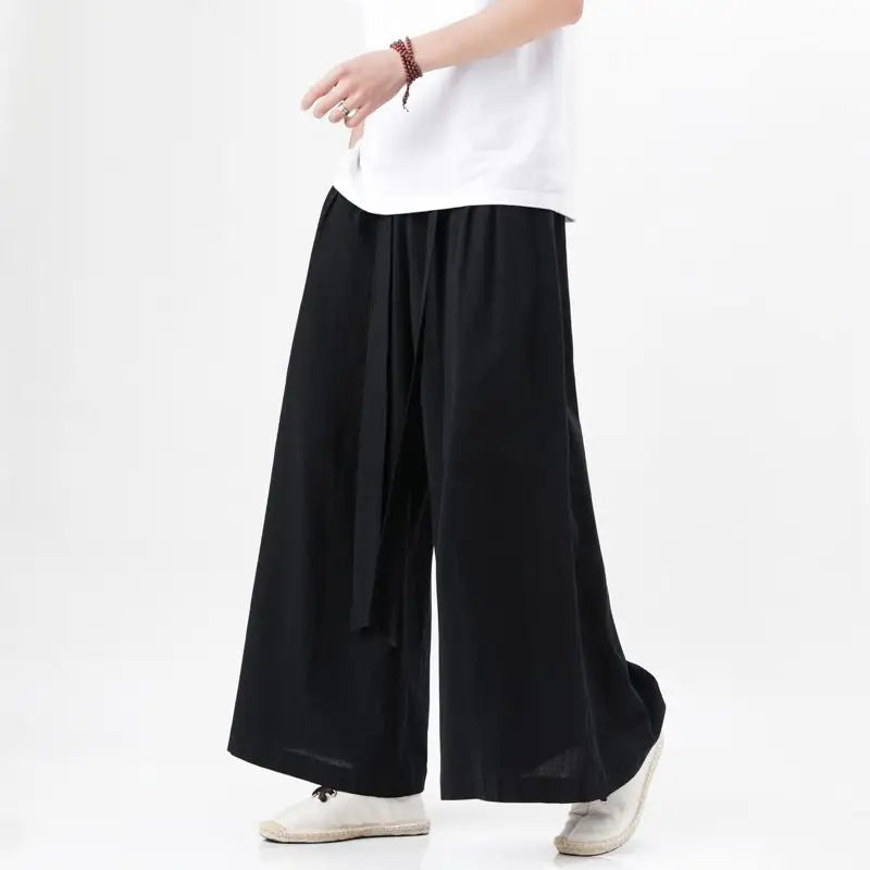 Pantalon Hakama Japonais coton