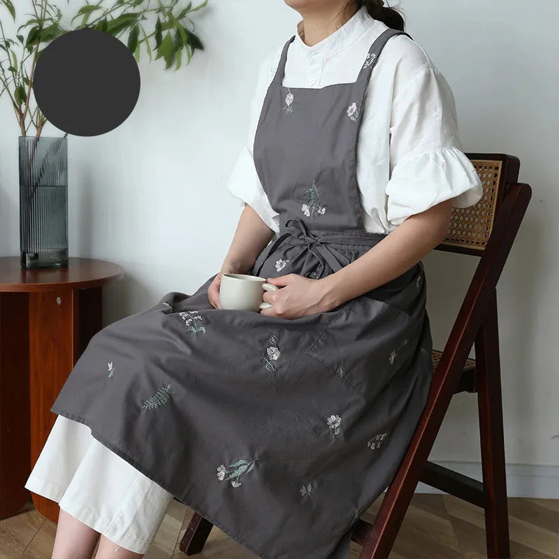Japanese Embroidered Apron