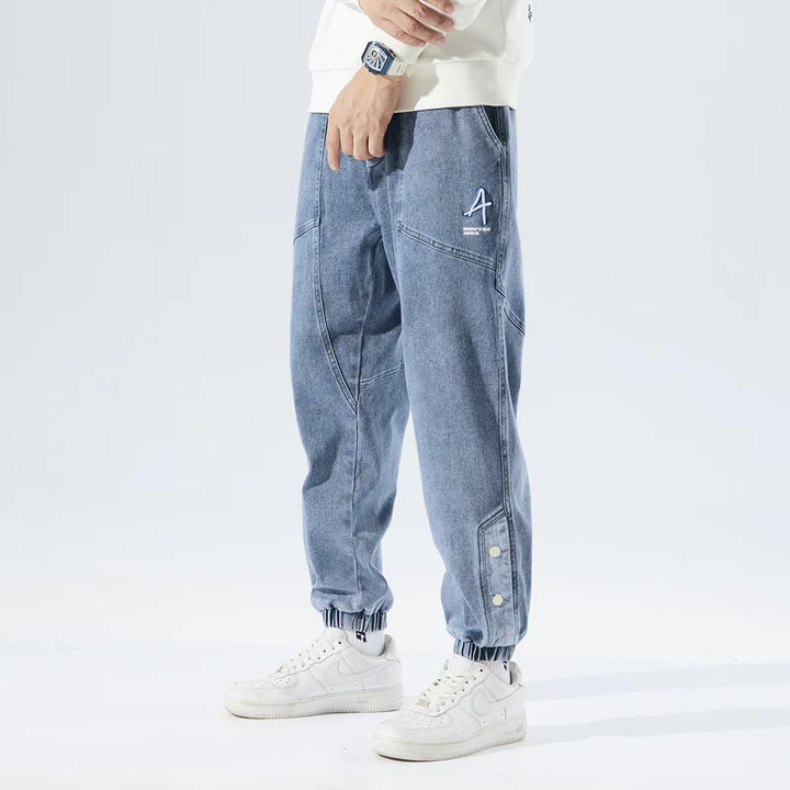 Pantalon Léger Denim Japonais