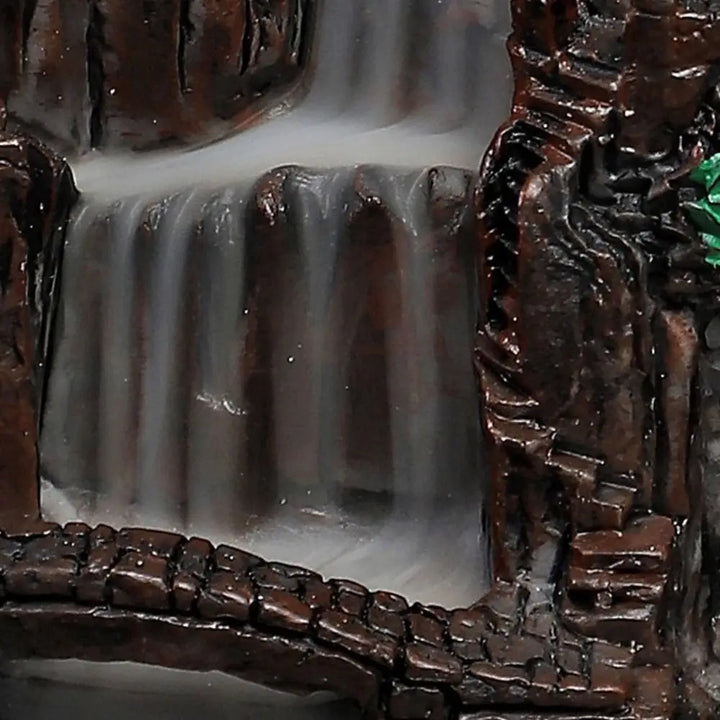 Cascade à encens en résine