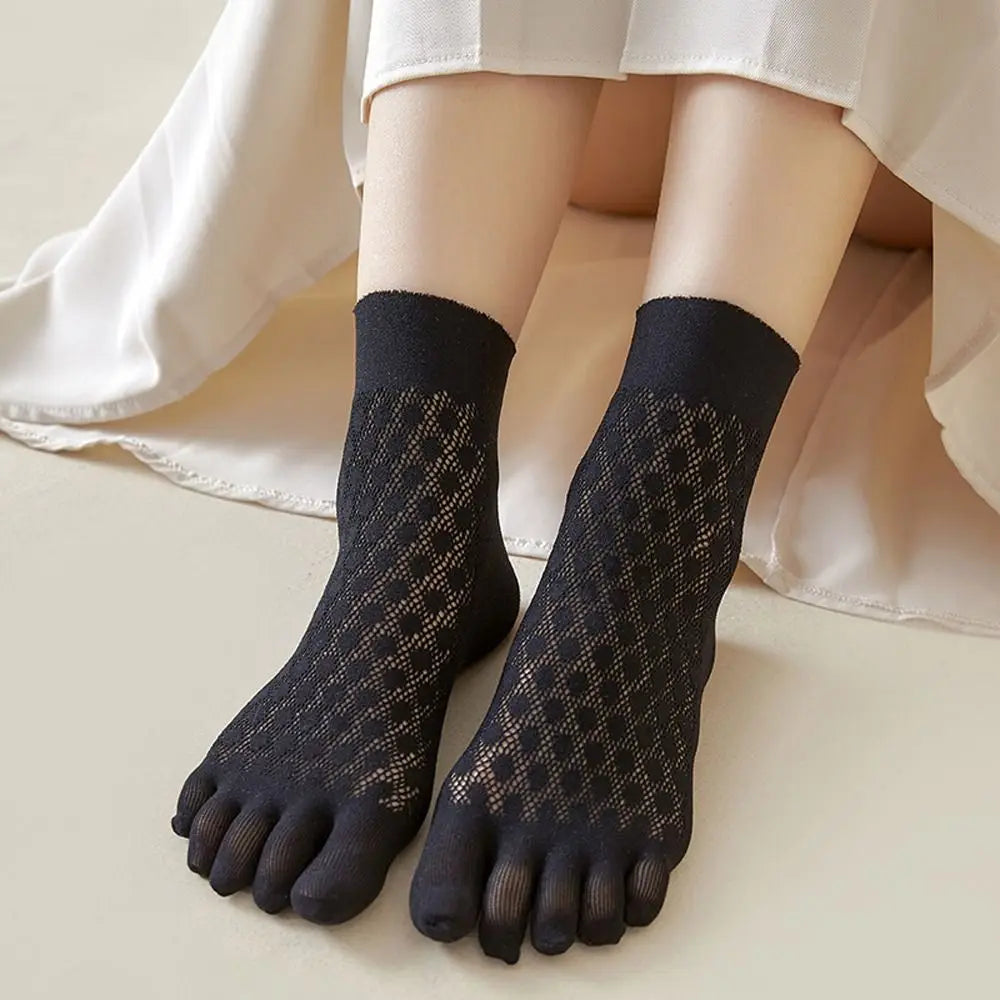 Chaussettes Japonaises Respirantes Noir