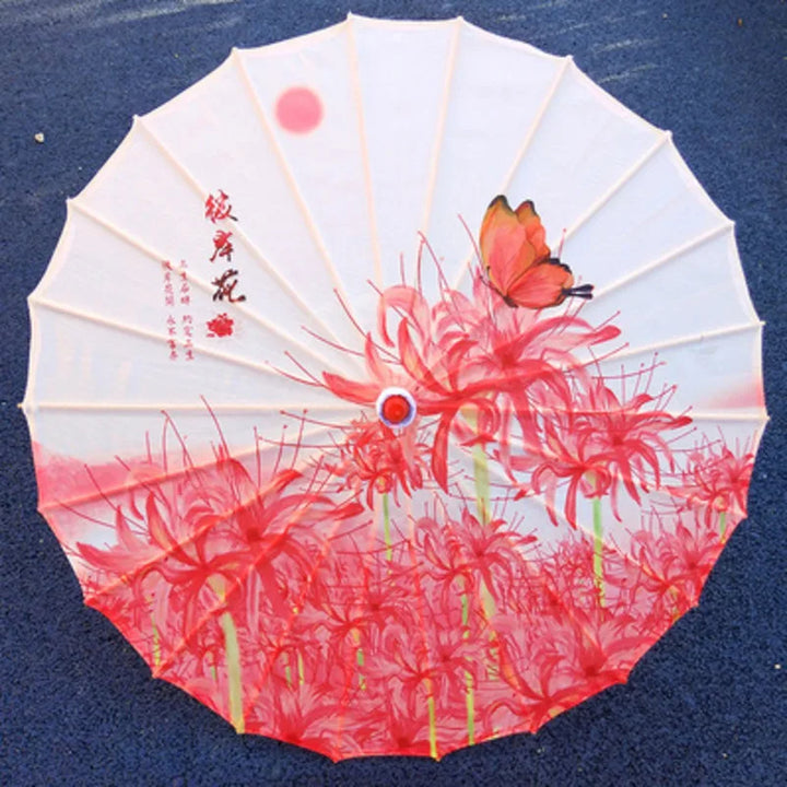 Japanese Higanbana Umbrella