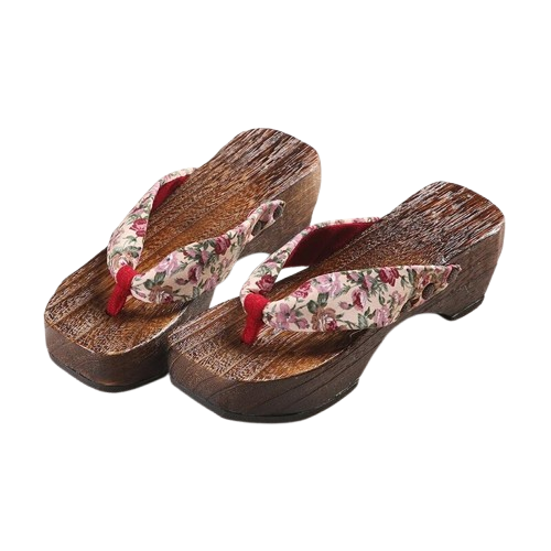 Geta japonaise femme talon