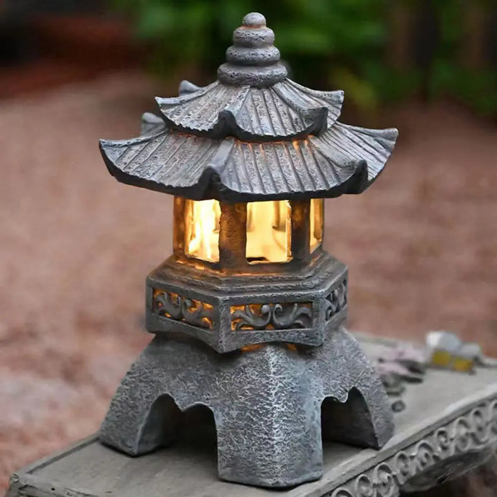 Statue Japonaise Lampe Design jardin