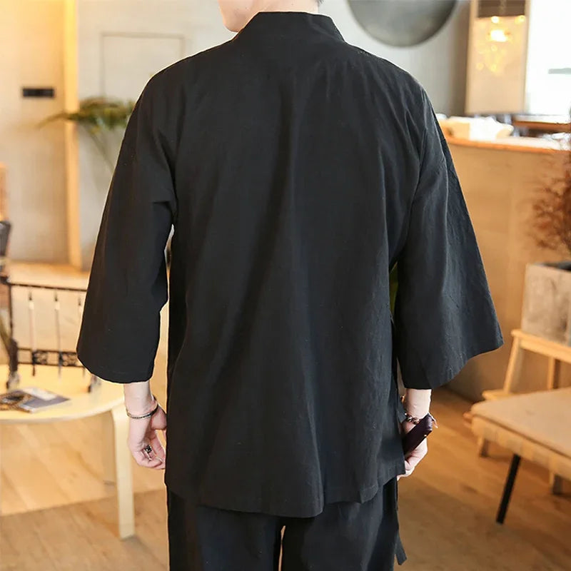 Veste Légère Kimono Homme confort