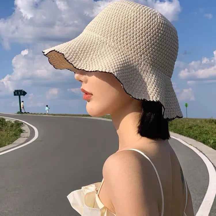 Chapeau soleil japonais femme